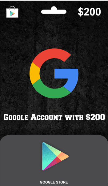 Google Account with 200$ Balance (Promo) FULL WARRANTY